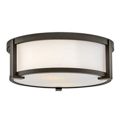 Lowell Small Flush Mount by Hinkley Lighting, 5W Energy Efficient, Black & Bronze Finish, UL Damp Rated