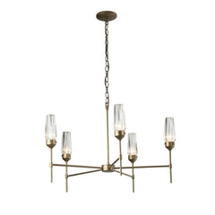 Luma 5 Arm Chandelier by Hubbardton Forge 105060