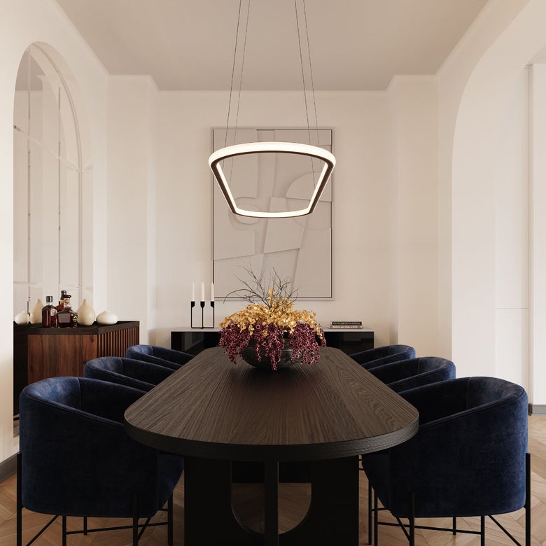 Luna 48-Inch LED Racetrack Pendant by SONNEMAN 2242