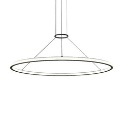 SONNEMAN Luna 48-Inch LED Round Pendant Light with Dimmable Feature and Customizable Color Temperature