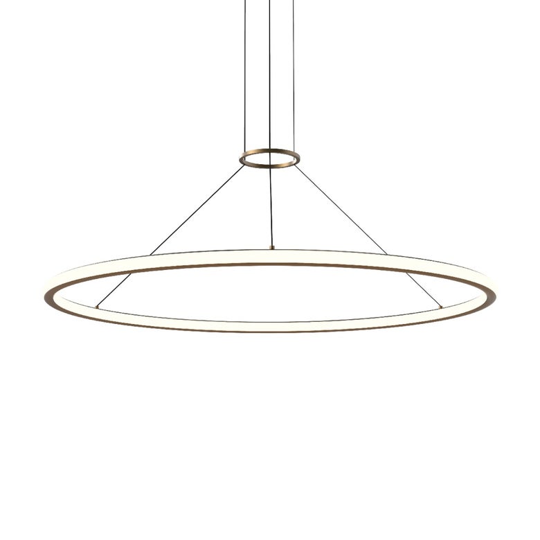 Luna LED Round Pendant - 48 Inch