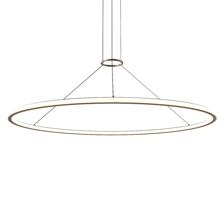 Luna LED Round Pendant - 60 Inch