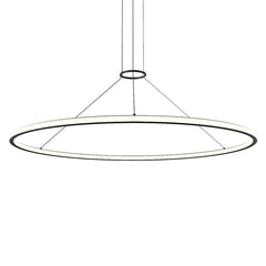 Luna LED Round Pendant - 60 Inch