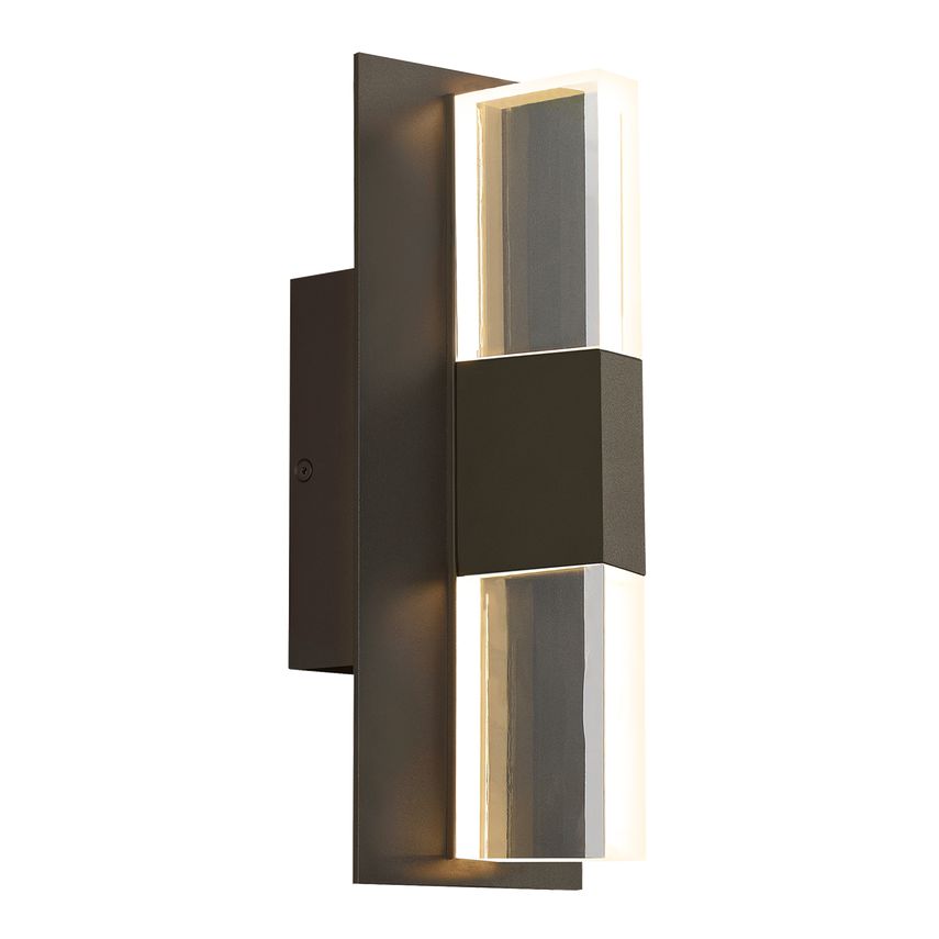 Lyft 12" Outdoor Wall Sconce by Visual Comfort - Dimmable LED, Weather-Resistant, Multiple Finishes