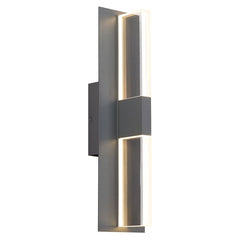 Lyft 18" Outdoor Wall Sconce by Visual Comfort - Dimmable LED, ETL Wet Rated, Multiple Finishes