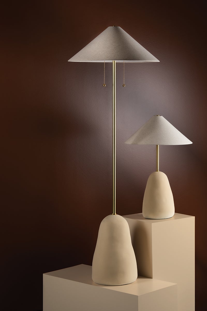 Maia Floor Lamp by Mitzi HL692401-AGB/CBG