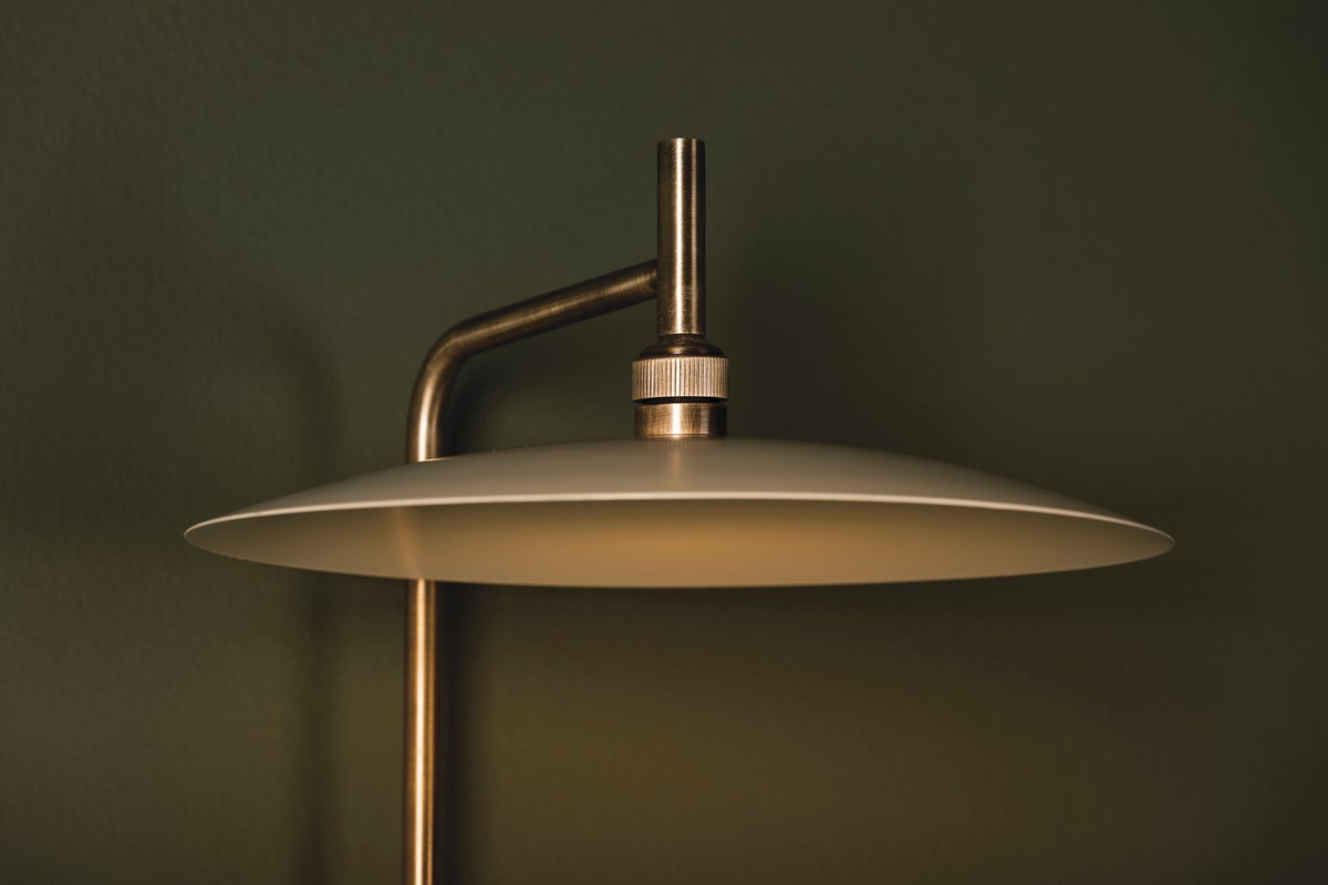 Manti Plug-In Sconce by Troy Lighting PTL1224-PBR/SSD