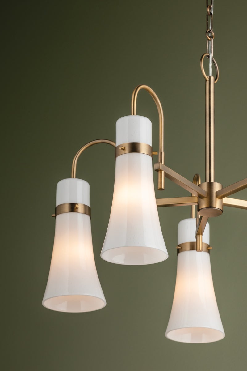 Maple 5-Light Chandelier by Troy Lighting F3427-PBR