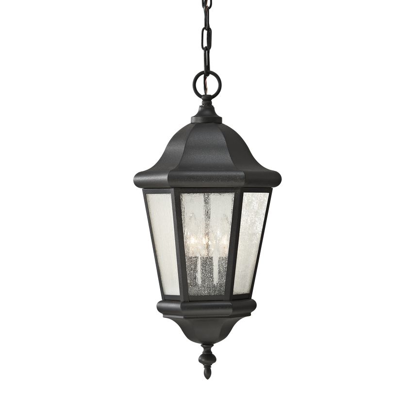 Martinsville 3 Light Outdoor Pendant Lantern by Visual Comfort – Victorian Design with Dimmable Lighting