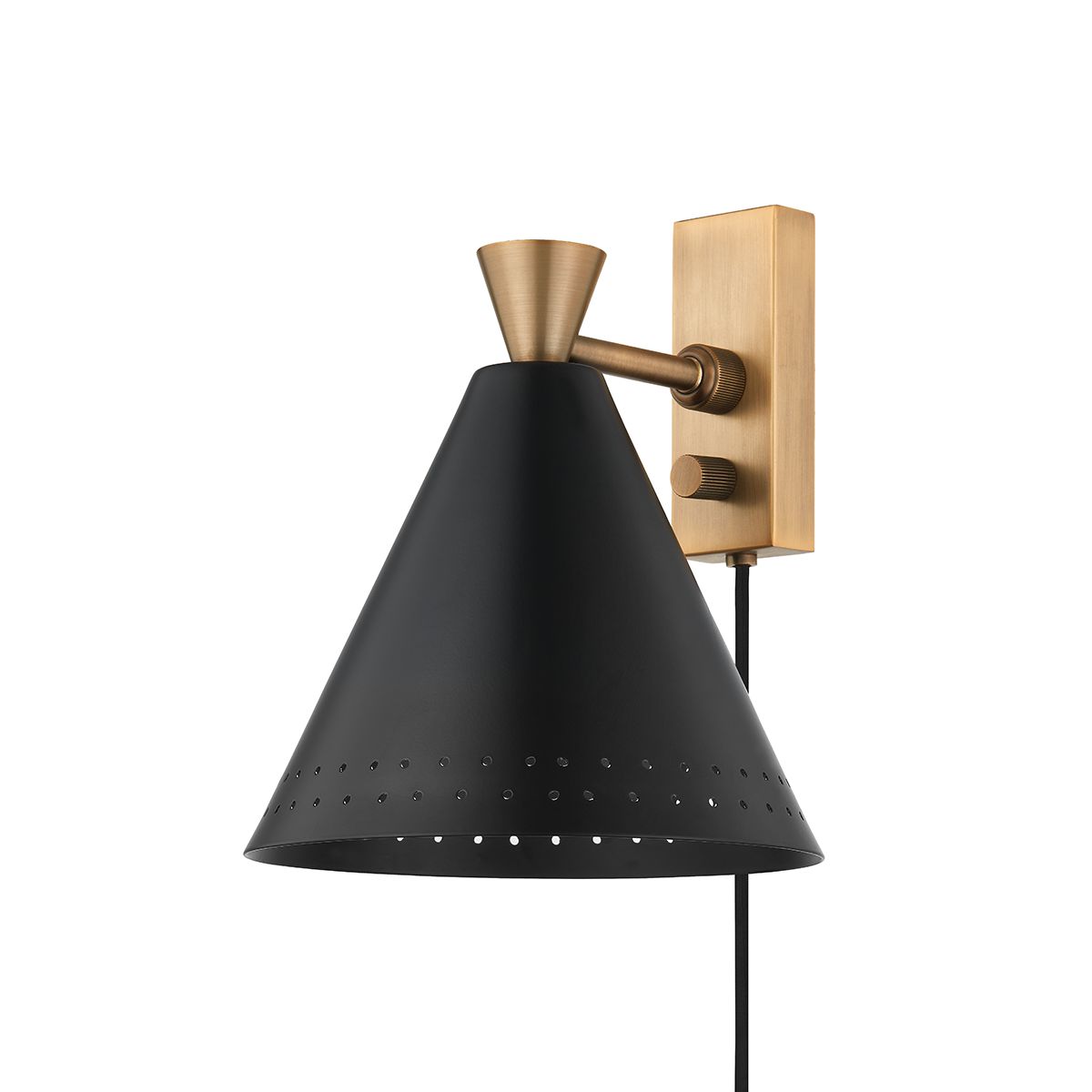 Marvin Plug-In Sconce by Troy Lighting PTL3010