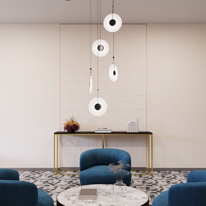 Meclisse 5-Light LED Chandelier by SONNEMAN 3115