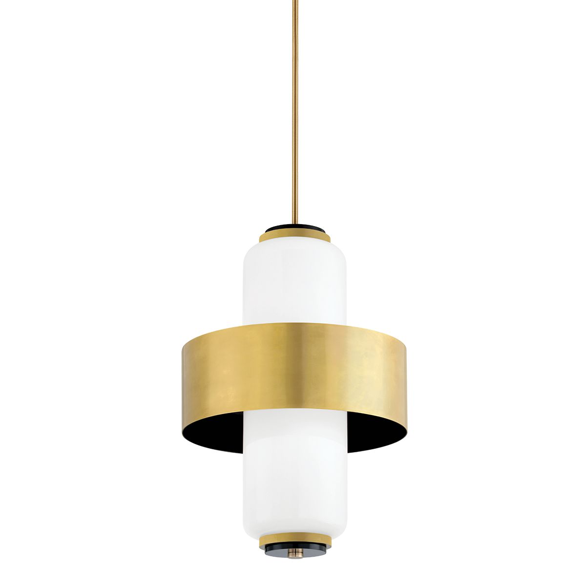 Melrose Pendant by Corbett Lighting 275-44-VB/SBK