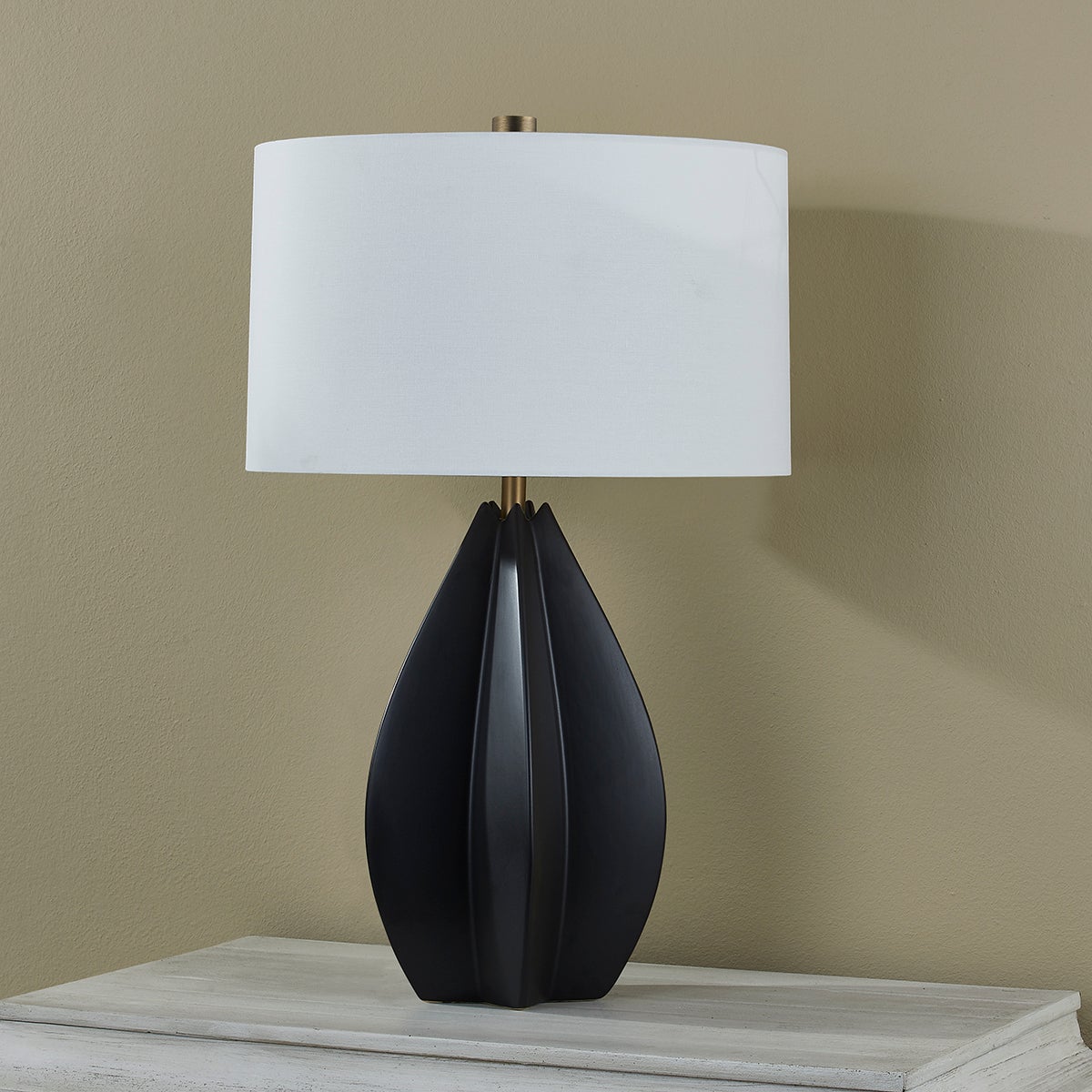 Mineral Table Lamp by Troy Lighting PTL8426-PBR/CBX