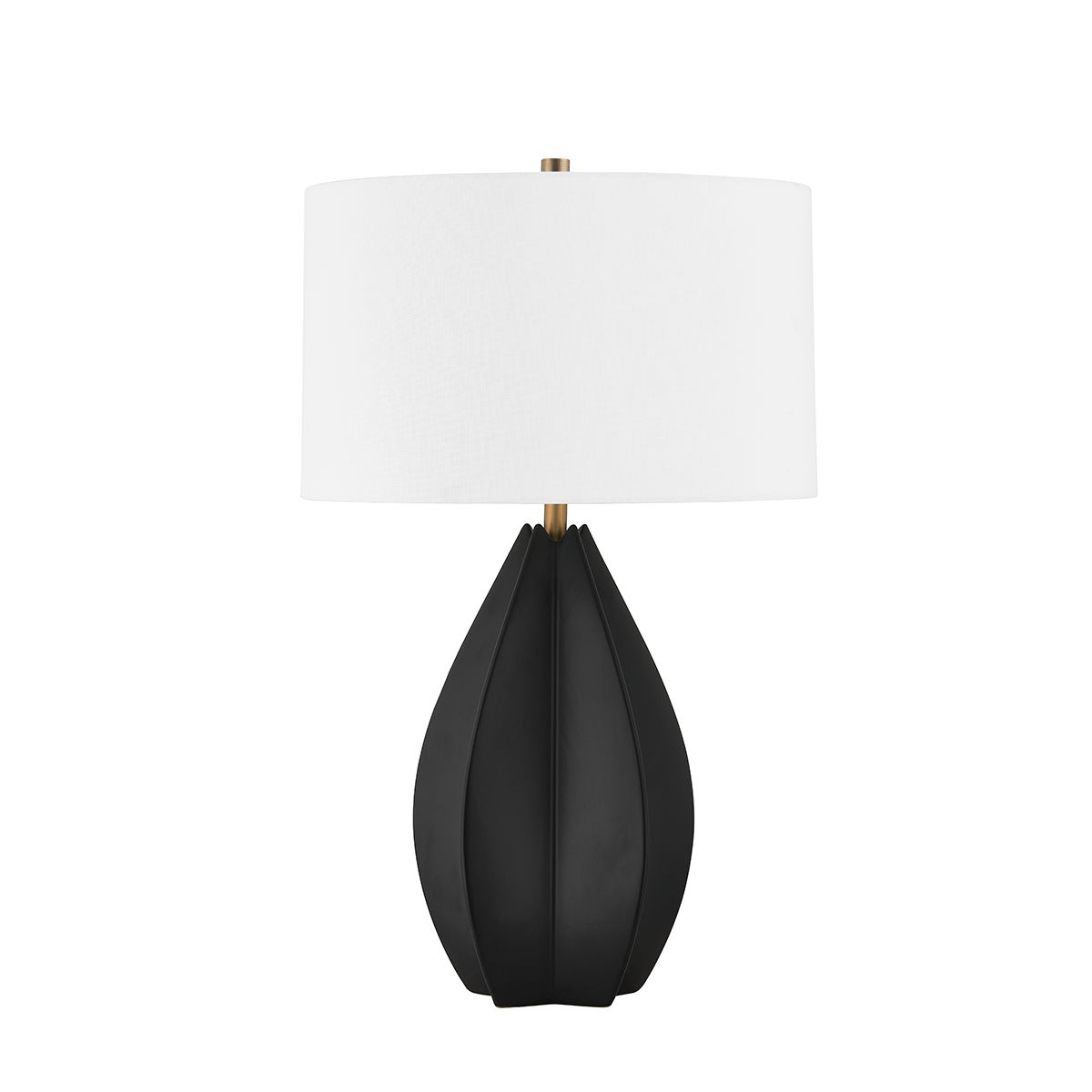 Mineral Table Lamp by Troy Lighting PTL8426-PBR/CBX