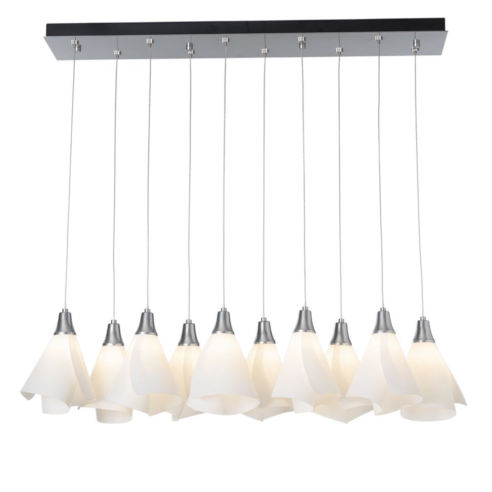 Mobius 10-Light Pendant By Hubbardton Forge With Adjustable Height & Dimmable Feature