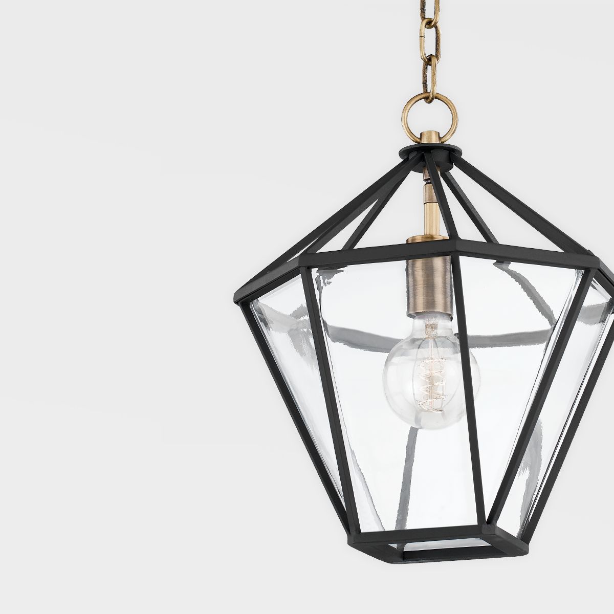 Moss Lantern by Troy Lighting F8212-PBR/TBK