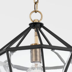 Moss Lantern by Troy Lighting F8212-PBR/TBK