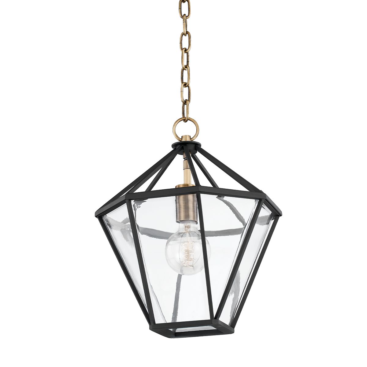 Moss Lantern by Troy Lighting F8212-PBR/TBK