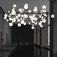 Nebula Large Square Chandelier by SONNEMAN 2068