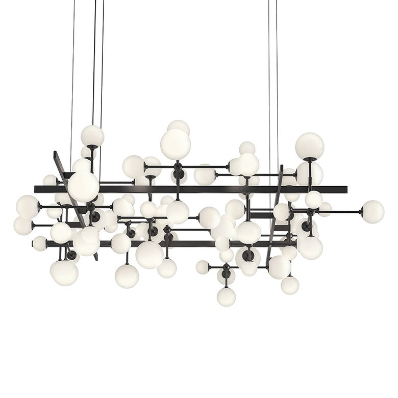 Nebula Large Square Chandelier by SONNEMAN 2068