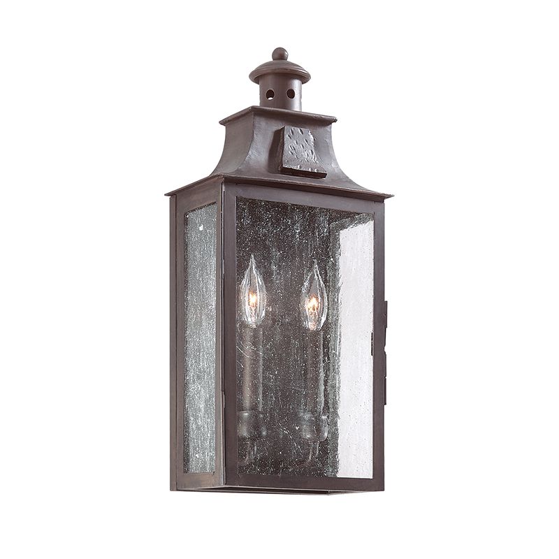 Newton Medium Outdoor Wall Sconce by Troy Lighting B9008-SFB