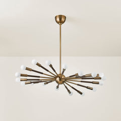 Obie Chandelier | F3036-PBR/BRZ