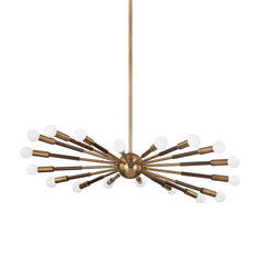 Obie Chandelier | F3036-PBR/BRZ