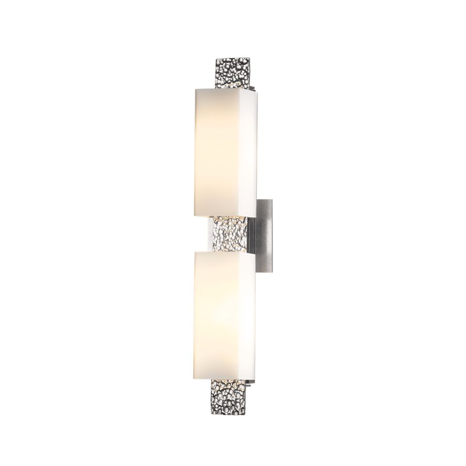 Oceanus 2 Light Sconce by Hubbardton Forge - Organic Flowing Water Design, Dimmable, UL Damp Rated