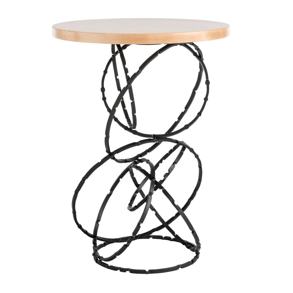 Olympus Wood Top Accent Table by Hubbardton Forge 750134