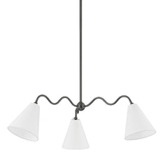 Onda 3-Light Chandelier by Mitzi H699803