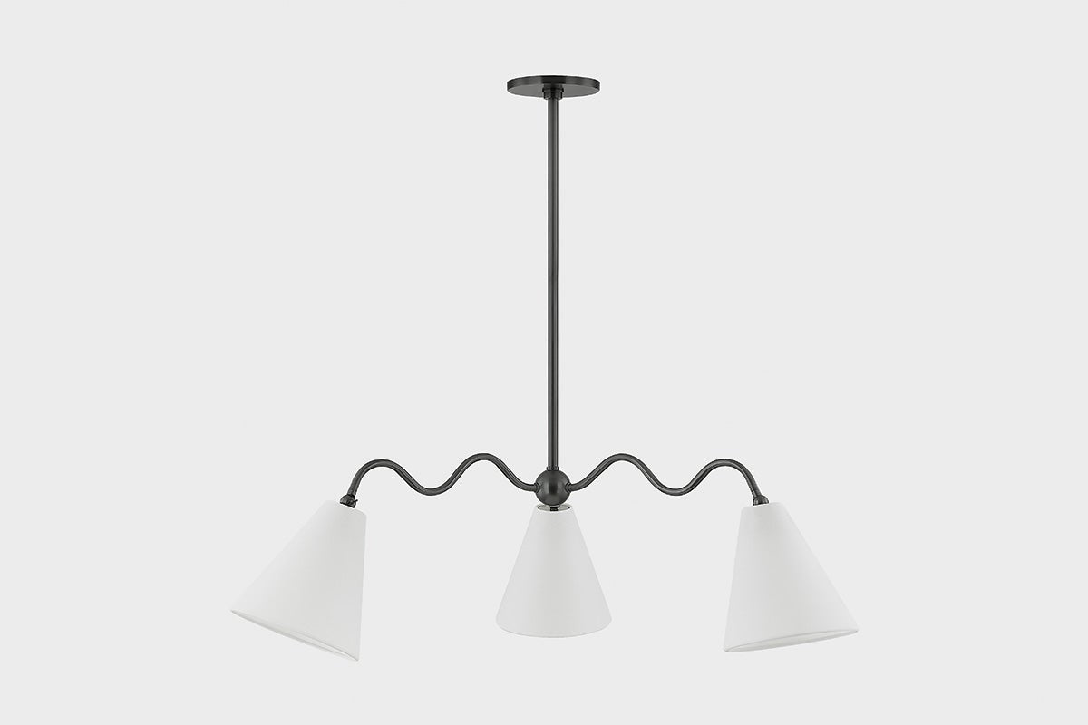 Onda 3-Light Chandelier by Mitzi H699803