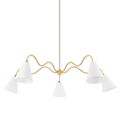 Onda Chandelier - 5 Light