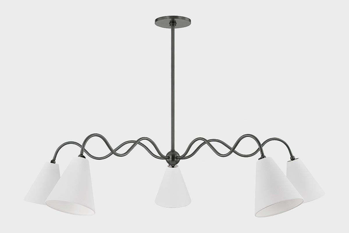 Onda Chandelier - 5 Light