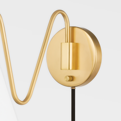 Onda Plug-In Sconce