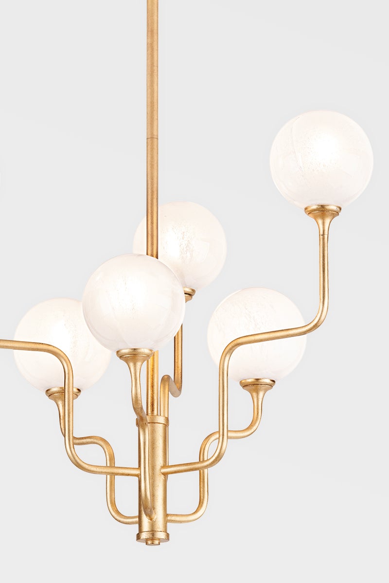 Onyx Chandelier by Corbett Lighting 332-28-VGL