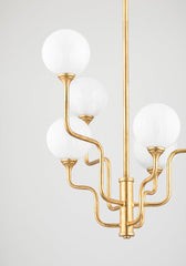 Onyx Chandelier by Corbett Lighting 332-28-VGL