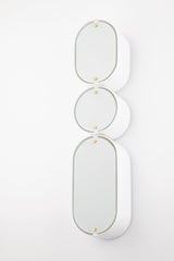 Opal Sconce 3-Bulb Wall Light by Corbett Lighting - Modern Design with Dimmable Functionality and Elegant Glass Shade