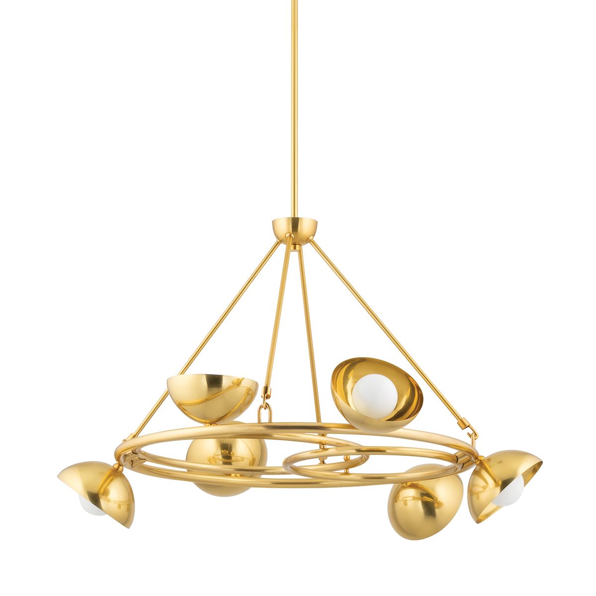 Oraibi Chandelier by Corbett Lighting 403-06-VB