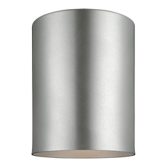 Outdoor Cylinders One Light Outdoor Flush Mount