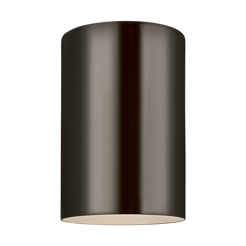 Outdoor Cylinders Small LED Flush Mount