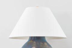 Pleasantville 26" Table Lamp by Hudson Valley Lighting with Unique Glaze Finish and Dimmable Light