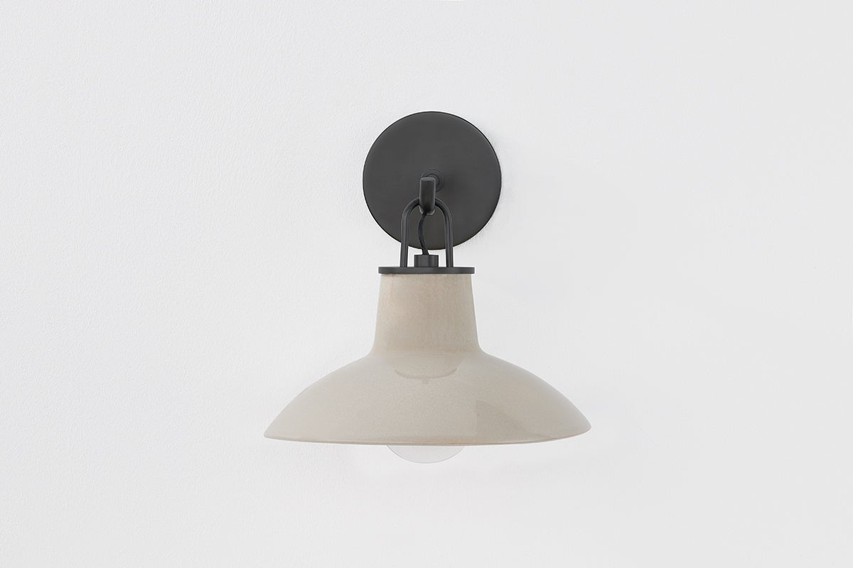 Pottersville Sconce 1913 by Hudson Valley Lighting - Artisanal Mid-Century Wall Light, Dimmable