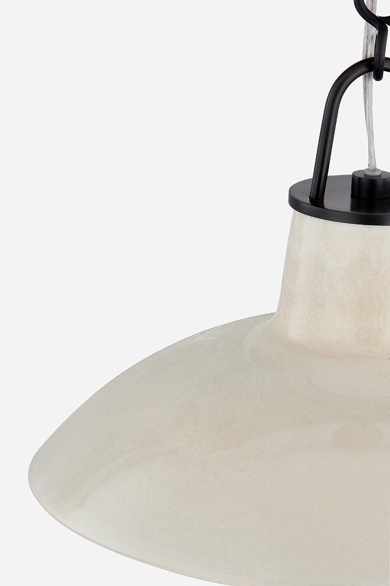 Pottersville Pendant Light by Hudson Valley, 10"H x 12.5"W, Artisan Ceramic Finishes, Dimmable