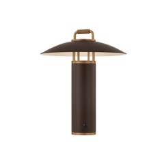 Birk Rechargeable Exterior Lamp by Troy Lighting - LED, Dimmable, Bronze Finish, 12-15 Hr Battery