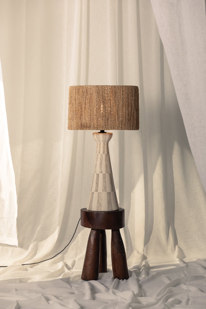 Palma Table Lamp by Troy Lighting PTL1230-SBK/CGH