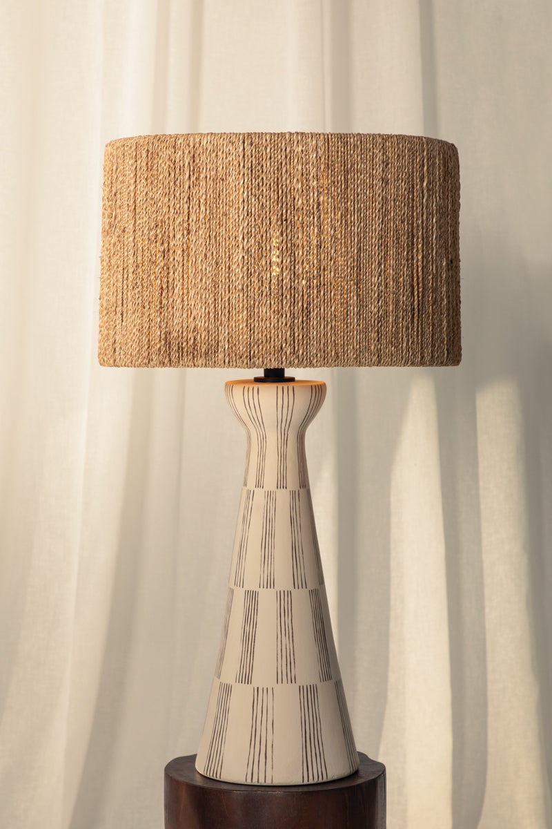 Palma Table Lamp by Troy Lighting PTL1230-SBK/CGH