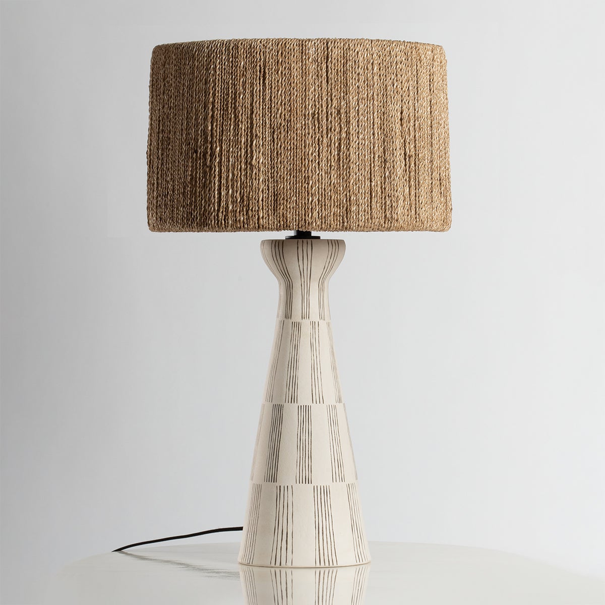 Palma Table Lamp by Troy Lighting PTL1230-SBK/CGH