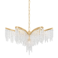 Pandora Medium Chandelier by Corbett Lighting 415-32-GL