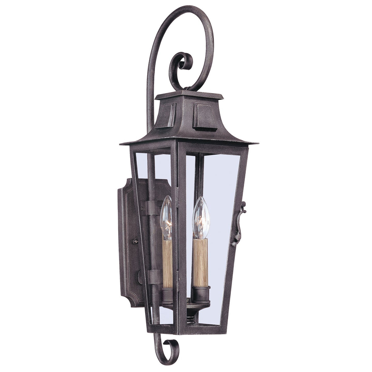 Parisian Square Outdoor Wall Sconce - Medium