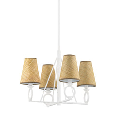 Pendelton 4-Light Chandelier by Hudson Valley Lighting 1724-WP